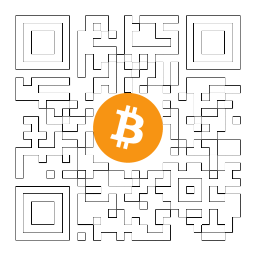 Bitcoin donation QR code